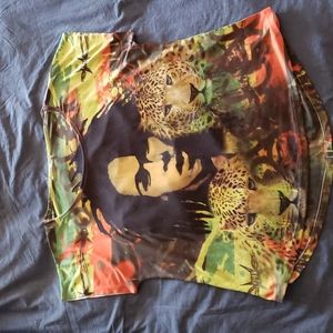 Bob Marley Reggae Lightweight Poly Pullover Top